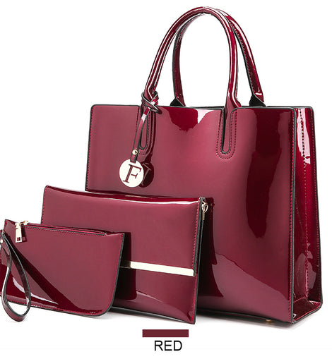 3 Sets Leather Handbags
