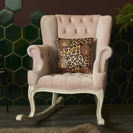 Silk leopard print animal print pillowcase
