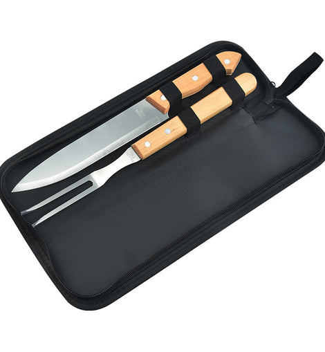 Budaihe Wooden Handle Grill Set