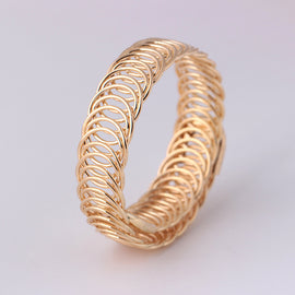 Gold Adjustable  Bracelets & Bangles Women