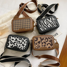 Women's Shoulder Bag Leopard Print Messenger