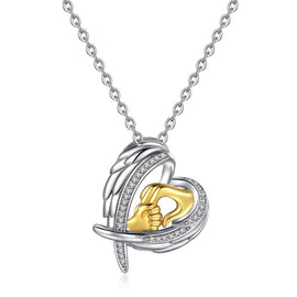 New Mother's Day Necklace Holding Little Hands