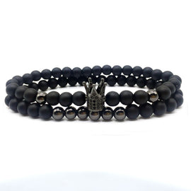 Micro Zircon Crown Bracelet Couple Bracelet