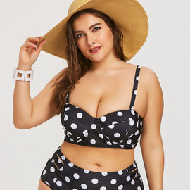 Underwire Bikini Plus Size Swimsuit Women